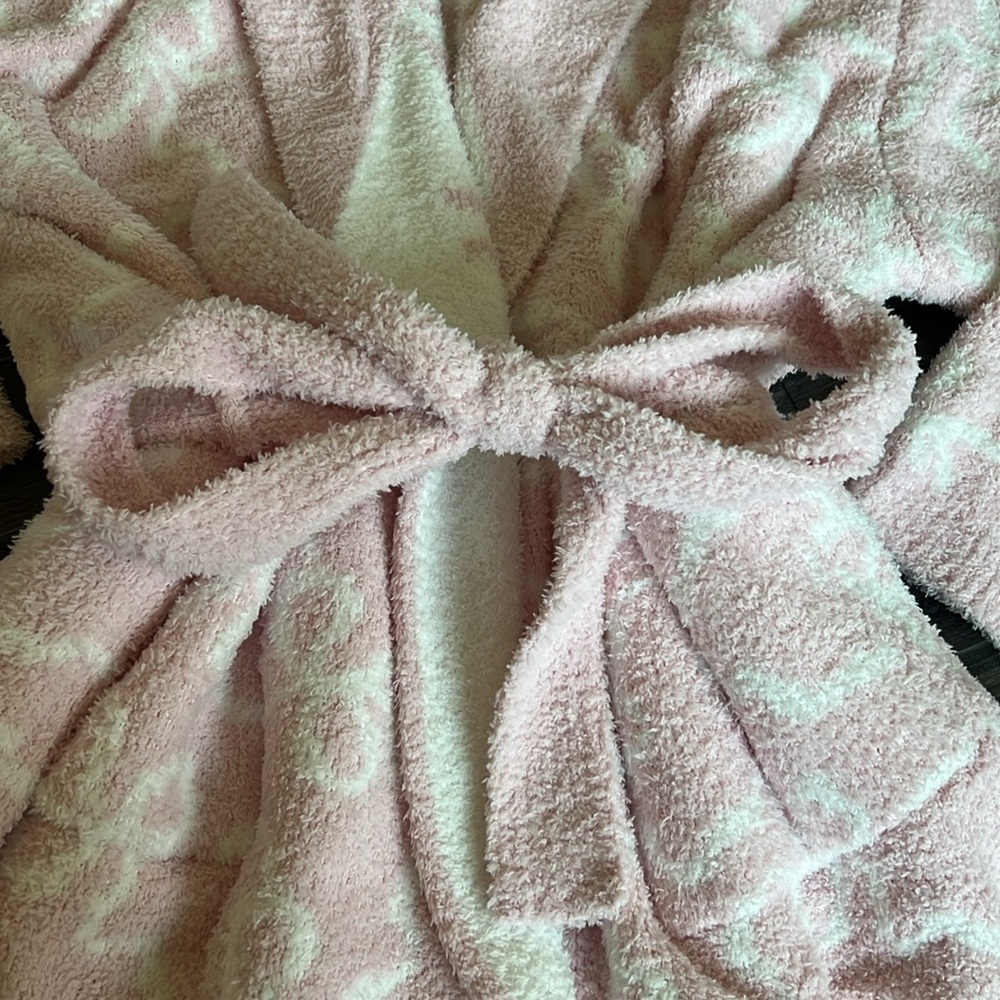 LoveShackFancy Indie Teddy Bow Print Robe - Picture 8 of 11
